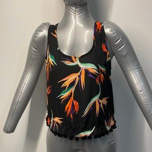 Black summer tank